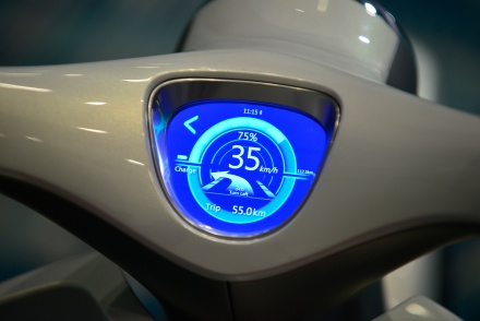 東京モーターショー2015 HONDA ホンダ EV-Cub Concept EVカブ