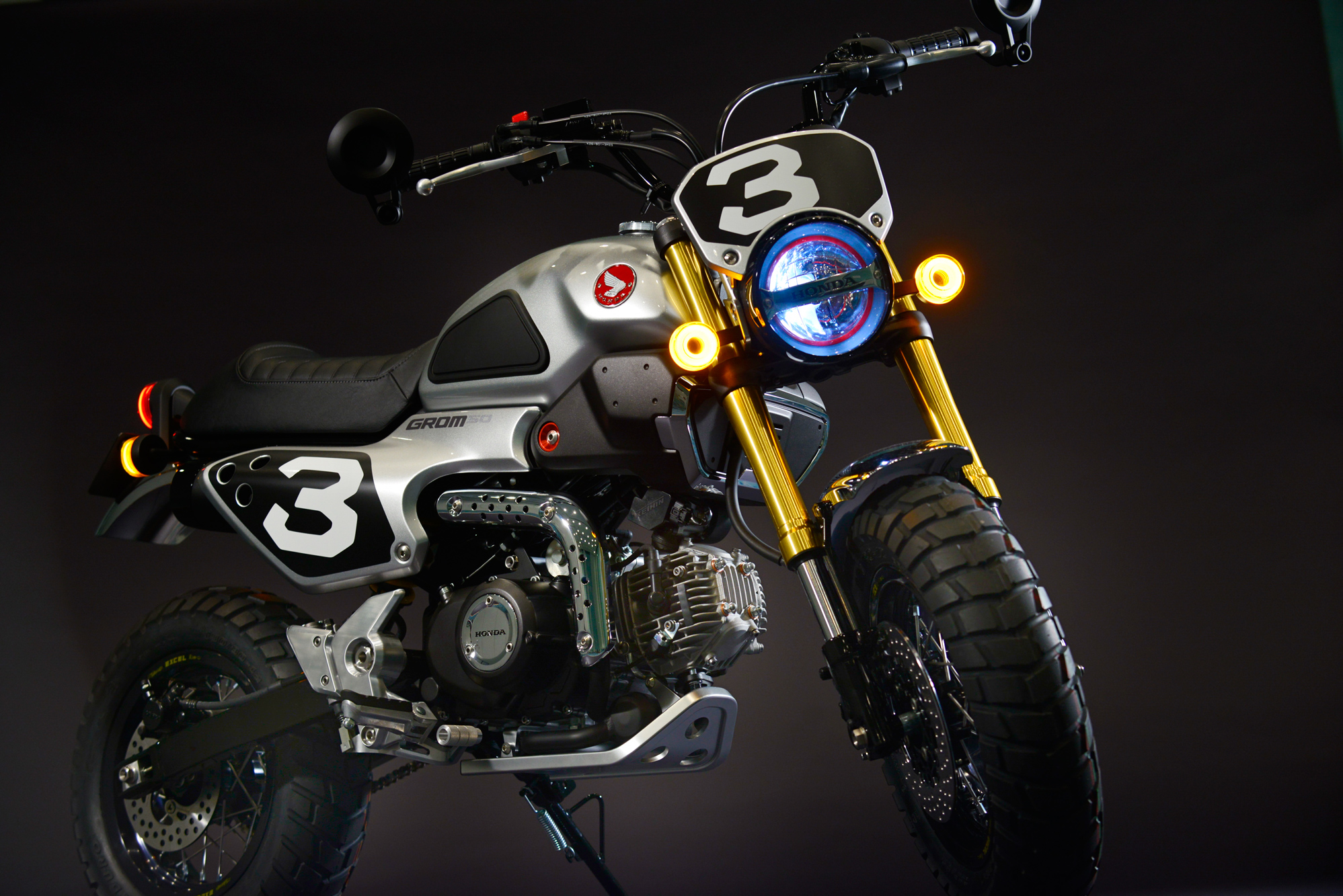東京モーターショー2015 HONDA ホンダ GROM50 Scrambler Concept-One グロム50スクランブラーコンセプト