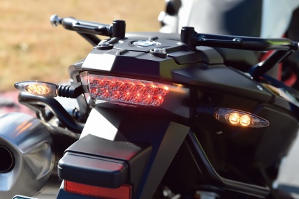 BMW・F800GSのウインカー&テールランプ