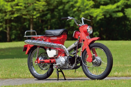 ホンダのハンターカブ90Trail CT200の7:3イメージ