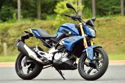 BMW・G310Rの7:3ビュー
