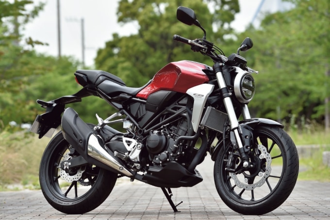 ホンダのCB250Rの7:3スタイリング