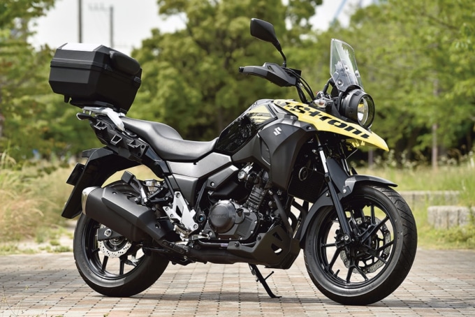 スズキのVストローム250の7:3スタイリング