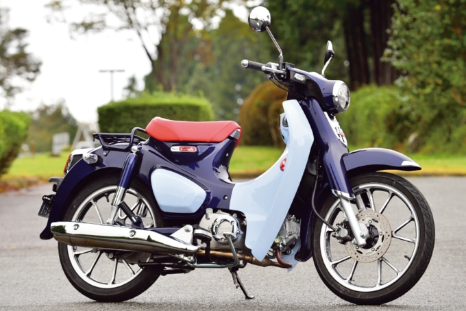 ホンダ・スーパーカブC125の7:3スタイリング