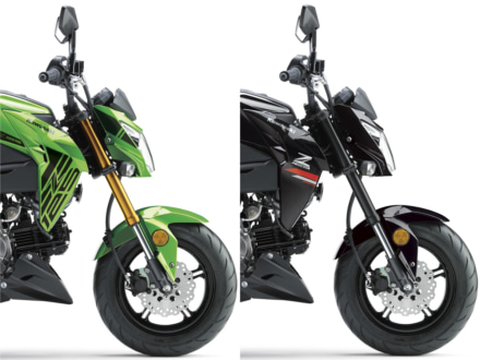 2019年モデルのKAWASKI Z125PROが1月15日より販売開始！新色にはライムグリーンも