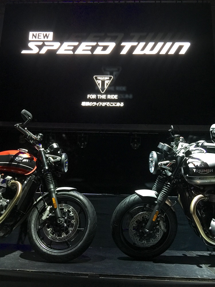 TRIUMPH NIGHT スピードツインローンチパーティ