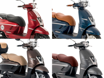 アディバが取り扱いを行なうプジョースクーター・ジャンゴ125 ABSシリーズの2019年モデルが登場！