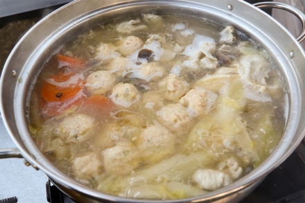 メリリーモトクロス ~手ぶらでモトクロス~ お昼の鍋