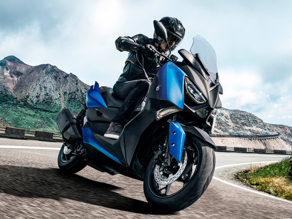 YAMAHA XMAX 2019年モデル 走行イメージ