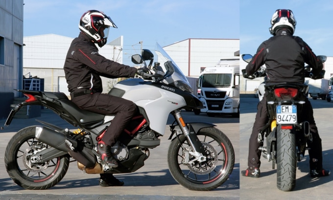 2019年式 DUCATI MULTISTRADA950 S 足つき&乗車ポジション