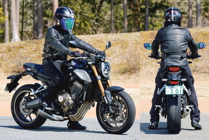 2019年モデル HONDA CB650R 足つき&乗車ポジション