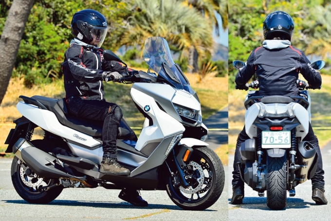 BMW C400GT 足つき&乗車ポジション