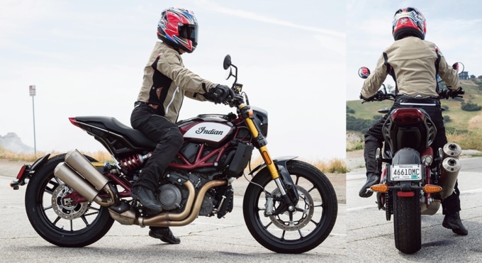 Indian Motorcycle FTR1200S 足つき&乗車ポジション