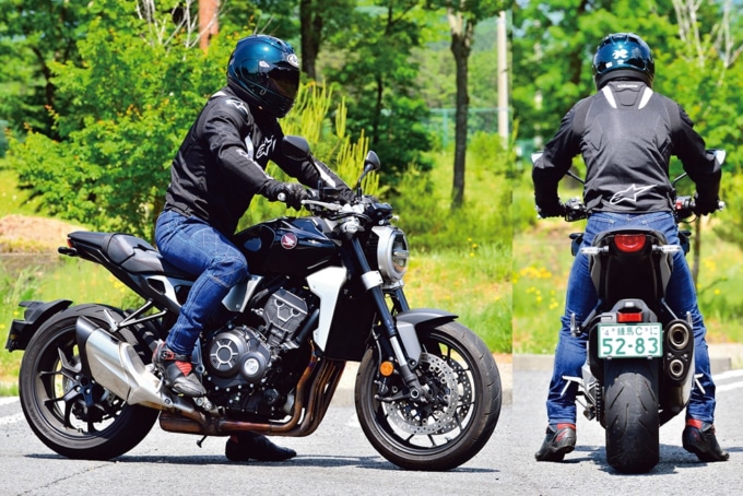 HONDA CB1000R (2BL-SC80) 足つき&乗車ポジション