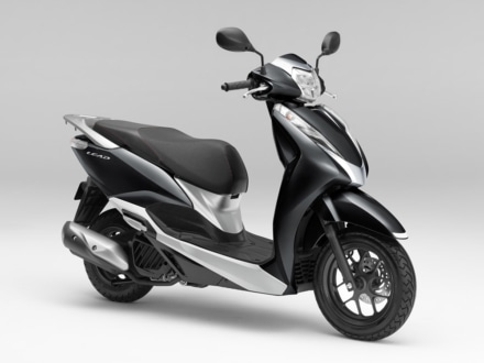 ホンダ リード125 ポセイドンブラックメタリック(ツートーン)