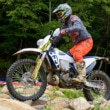 HUSQVARNA TE150i(2020年モデル)でロックセクションを走行