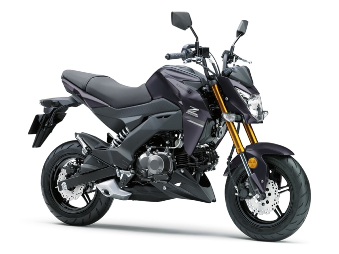 カワサキ Z125(2020年モデル)メタリックマットミステリアスグレー