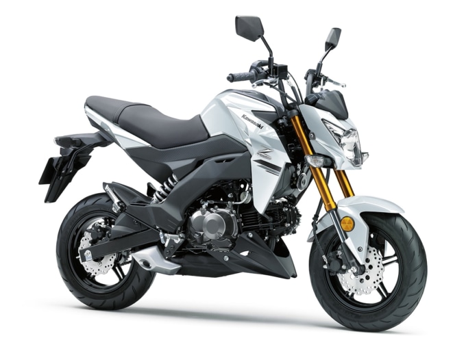 カワサキ Z125(2020年モデル)パールブリザードホワイト