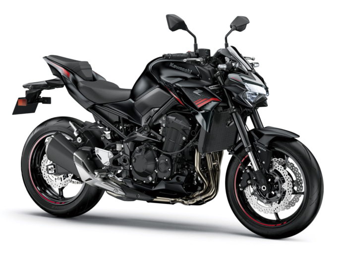 カワサキ Z900(2020年モデル)メタリックスパークブラック×メタリックフラットスパークブラック 7:3ビュー