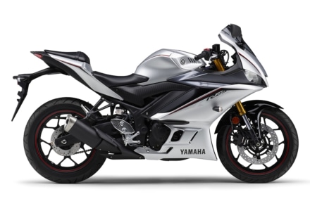 ヤマハ YZF-R25 ABS 2020年モデル(マットシルバー)右サイドビュー