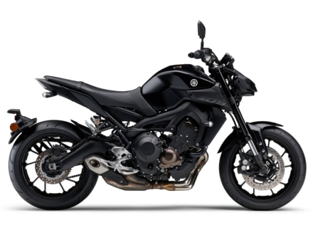 2018年モデル YAMAHA MT-09 SP ABS(マットダークグレー)左サイドビュー