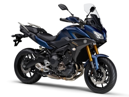2018年モデル YAMAHA TRACER900 GT ABS(マットブルー)7:3ビュー