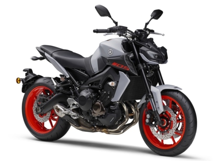 2019年モデル YAMAHA MT-09 ABS(マットライトグレー)7:3ビュー