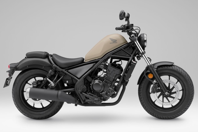 2020年モデル HONDA REBEL250(マットフレスコブラウン)左サイドビュー