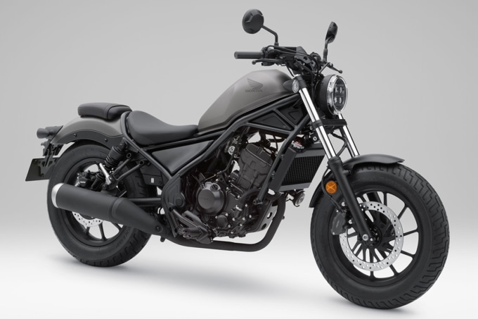 2020年モデル HONDA REBEL250(マットアーマードシルバーメタリック)7:3ビュー
