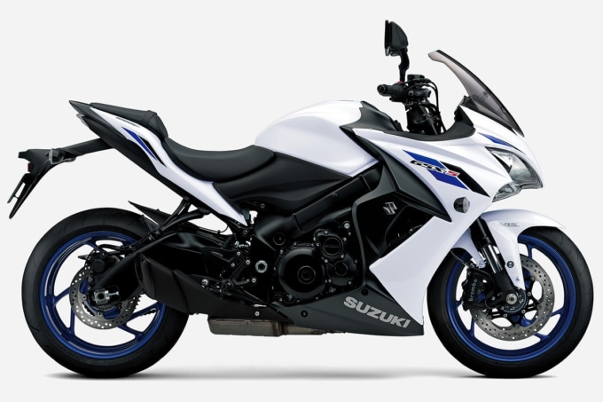 SUZUKI GSX-S1000F ABS(2020年モデル)パールグレッシャーホワイト サイドビュー