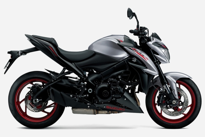 SUZUKI GSX-S1000 ABS(2020年モデル)マットブラックメタリックNo.2/オールトグレーメタリックNo.3 サイドビュー