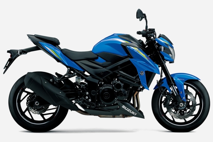 SUZUKI GSX-S750 ABS(2020年モデル)トリトンブルーメタリック サイドビュー