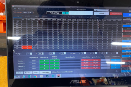 PowerTRONIC(パワートロニック)用の専用ソフト『R-TUNE』