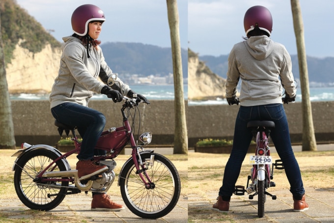 FK310bb20の足つき&乗車ポジション