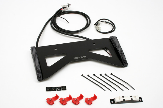 アクティブ LEDウインカー ライセンスホルダー付(スモークレンズ)製品内容