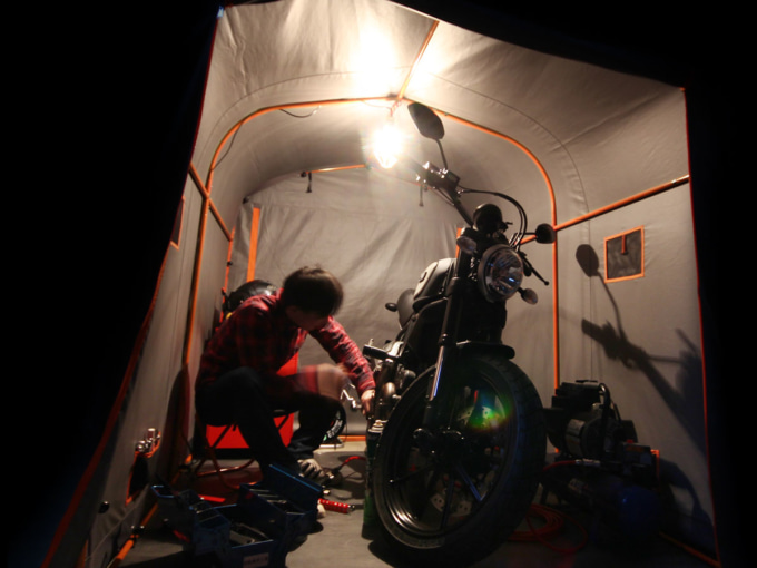 DOPPELGANGER バイクガレージ2500