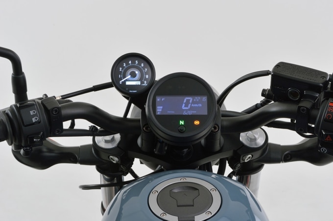 VELONAタコメーターキット φ60を装着したREBEL250(レブル250)