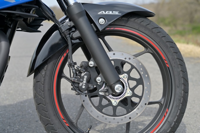 SUZUKI GIXXER150(2020年モデル)フロント足まわり