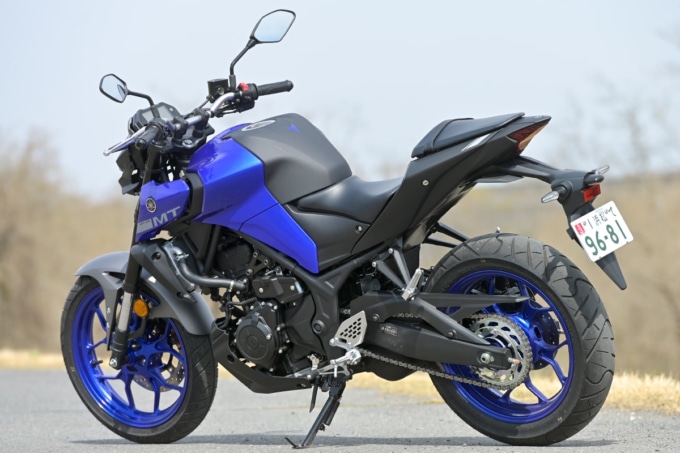 YAMAHA MT-25(2020年モデル)左7:3ビュー