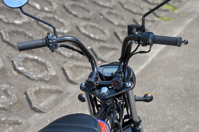 BULLIT HERITAGE50(ブリット ヘリテイジ50)の折りたたみ式ハンドル