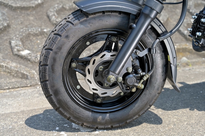 BULLIT HERITAGE50(ブリット ヘリテイジ50)のフロント足まわり