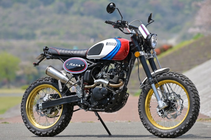 BULLIT HERO125(ブリット ヒーロー125)の7:3ビュー