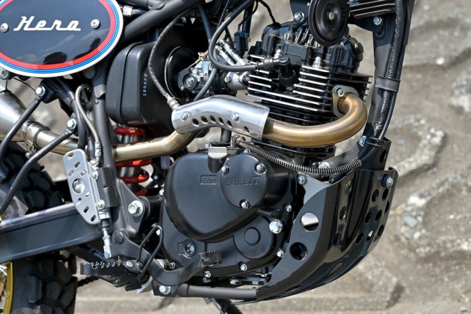 BULLIT HERO125(ブリット ヒーロー125)のエンジン
