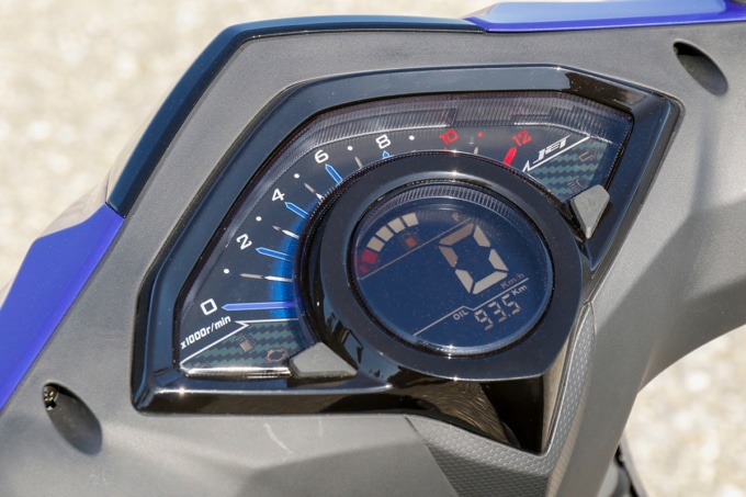 SYM JET S(ジェットS)のスピードメーター