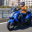 SYM JOYMAX Z250(ジョイマックスZ250)で街を走行