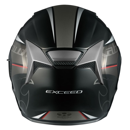 カブト EXCEED GLIDE(エクシード グライド)リヤビュー