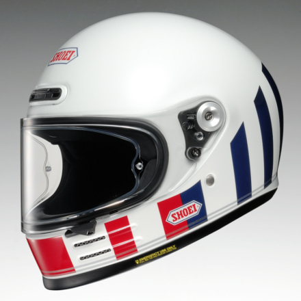 SHOEI Glamster RESURRECTION(リザレクション)ホワイト×レッド(TC-10)