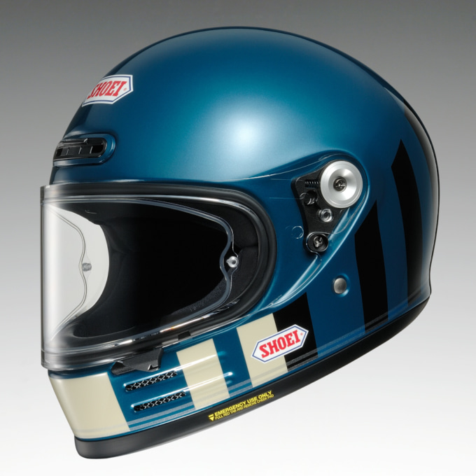 SHOEI Glamster RESURRECTION(リザレクション)ブルー×ブラック(TC-2)