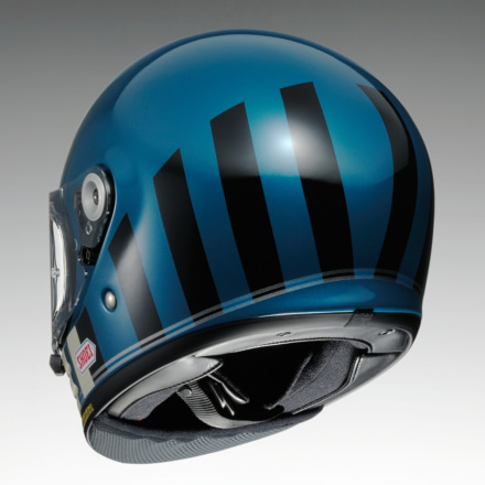 SHOEI Glamster RESURRECTION(リザレクション)ブルー×ブラック(TC-2)