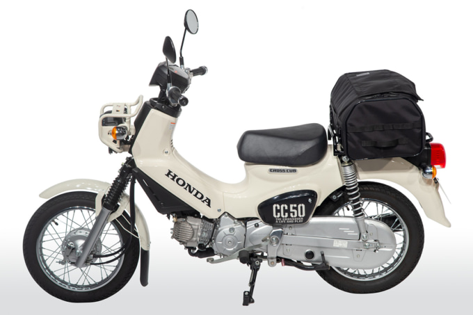 GWM X-OVER(クロスオーバー)リアバッグ 装着イメージ:HONDA CROSSCUB50